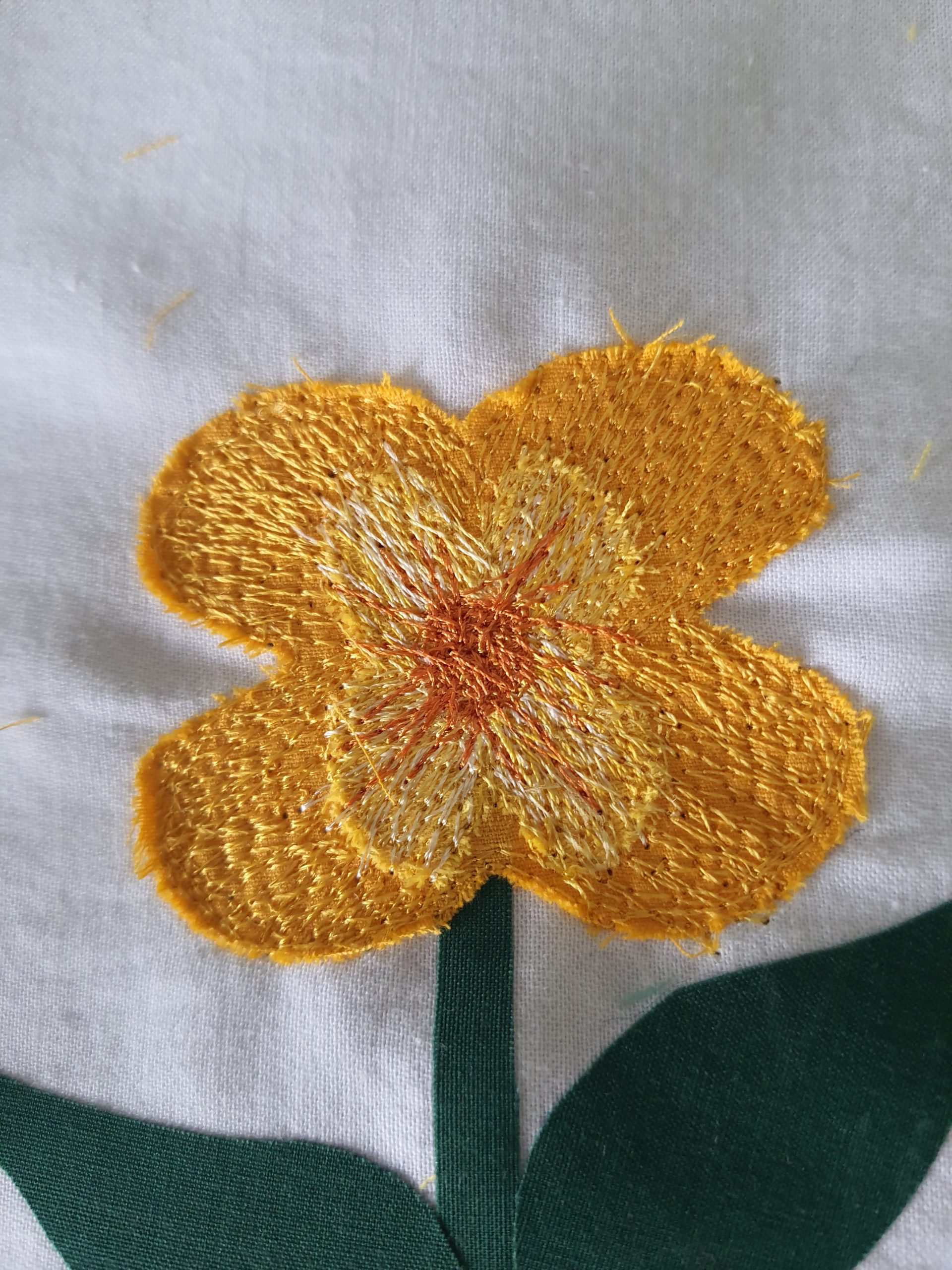 Æfingar með “Thread Painting”.