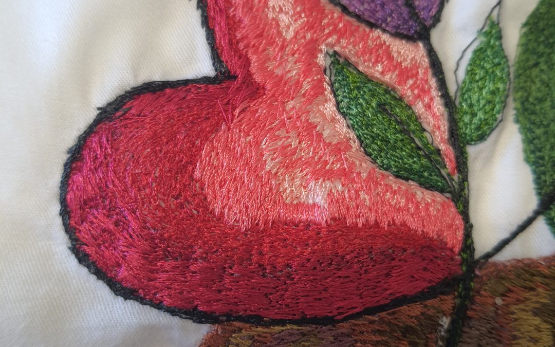 “Málað” með tvinna