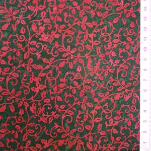 Xmas Green - Batik