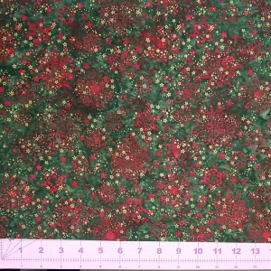 Christmas Green - Batik