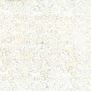 Ljóst Swirl - Batik